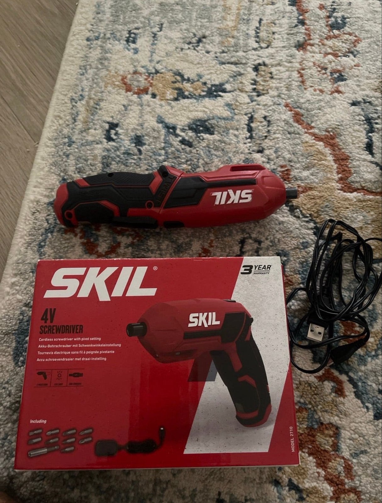 SKIL 4V Accu Schroevendraaier - Zo goed als nieuw, Ophalen, Zo goed als nieuw, Minder dan 400 watt, Boor- en Schroefmachine