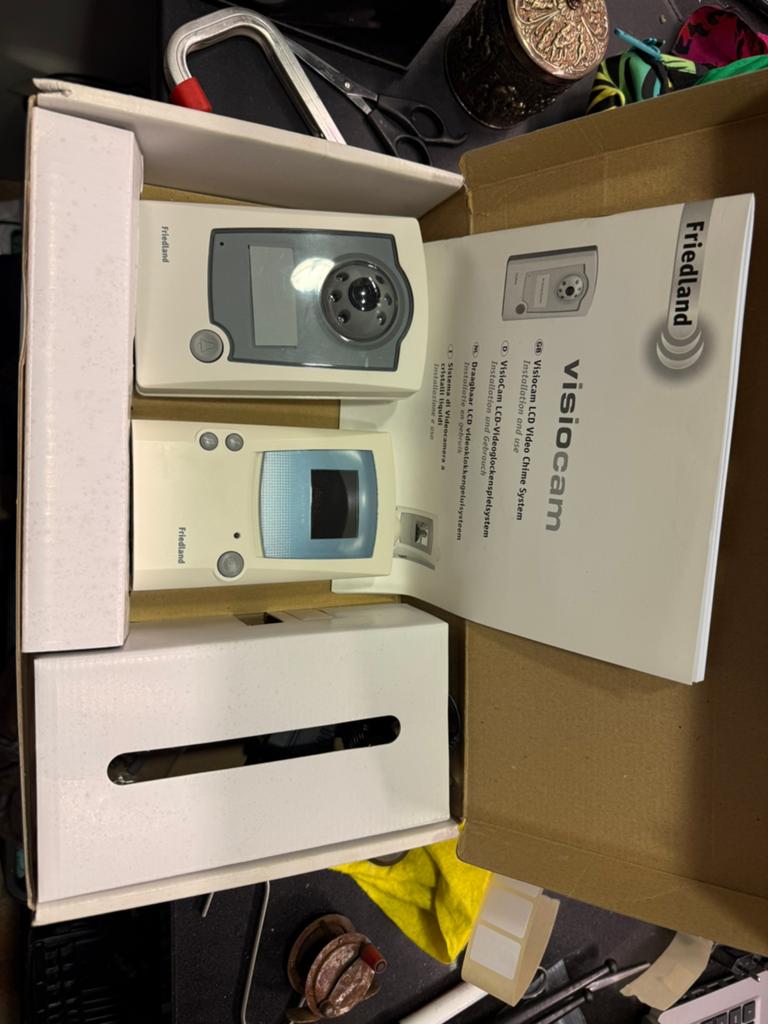 Nieuw deurbel met camera, Ophalen of Verzenden, Zo goed als nieuw