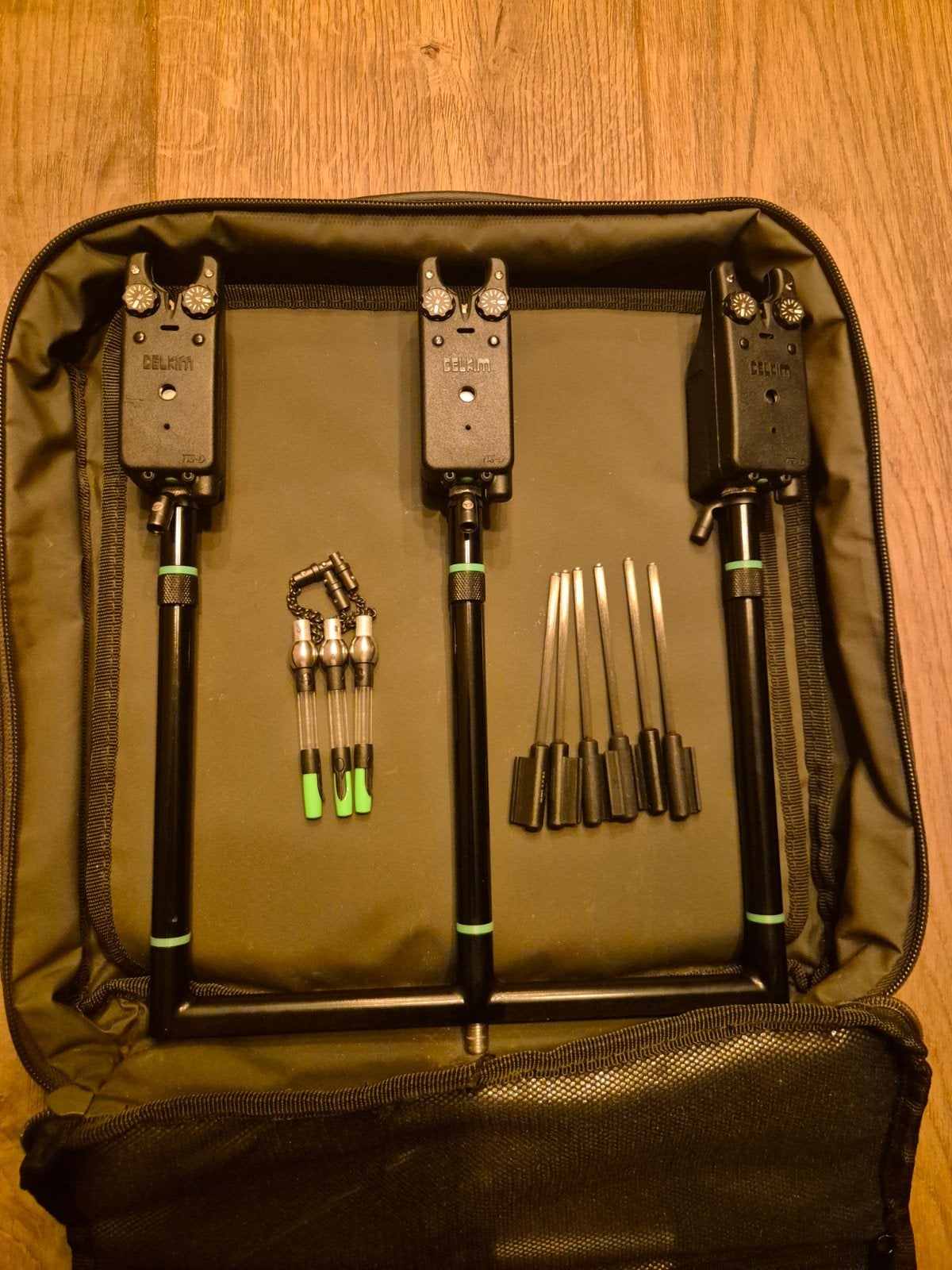 Delkim Txi-D inclusief Korda Singlez set, Ophalen, Zo goed als nieuw, Complete set