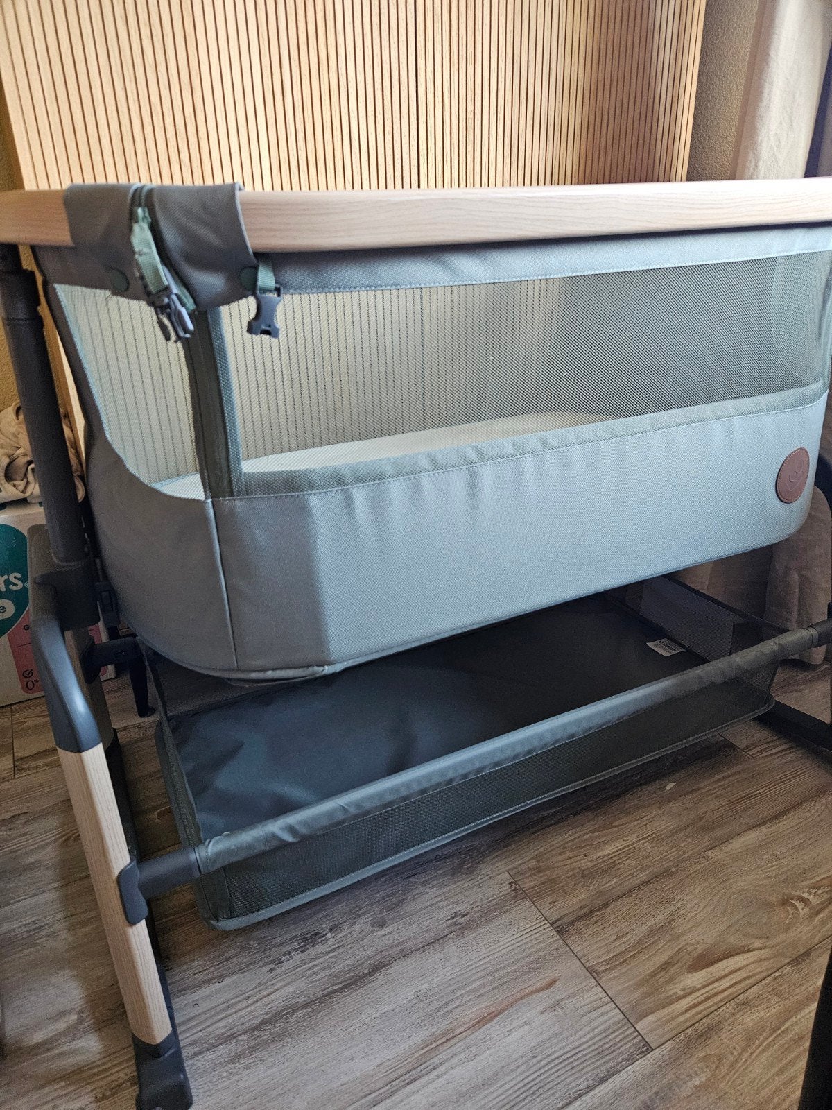 Maxi Cosi Co-sleeper Iora groen - Goede staat, Ophalen of Verzenden, Gebruikt, Wieg