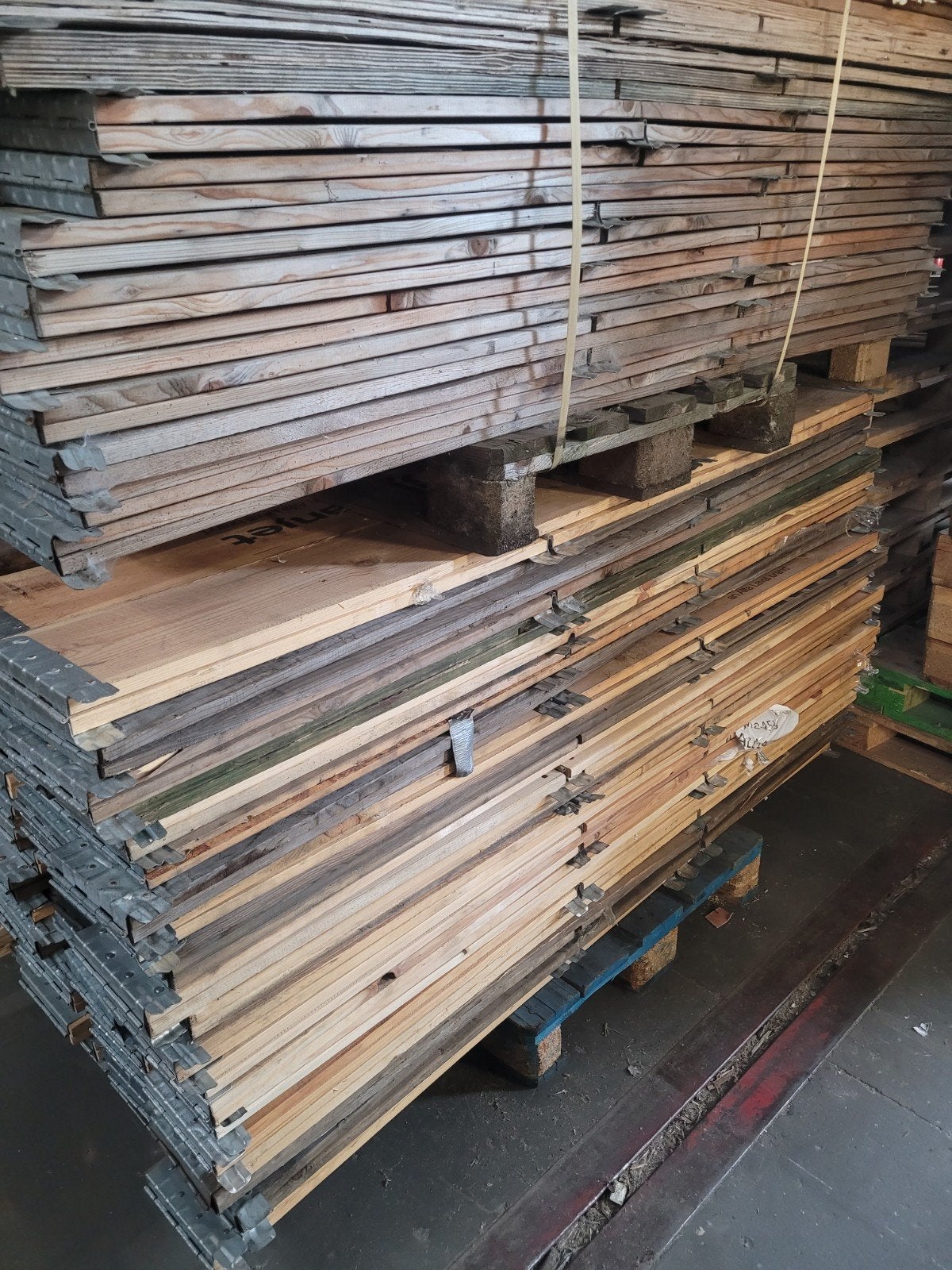 palletranden, Ophalen, Gebruikt, Minder dan 180 cm, Planken