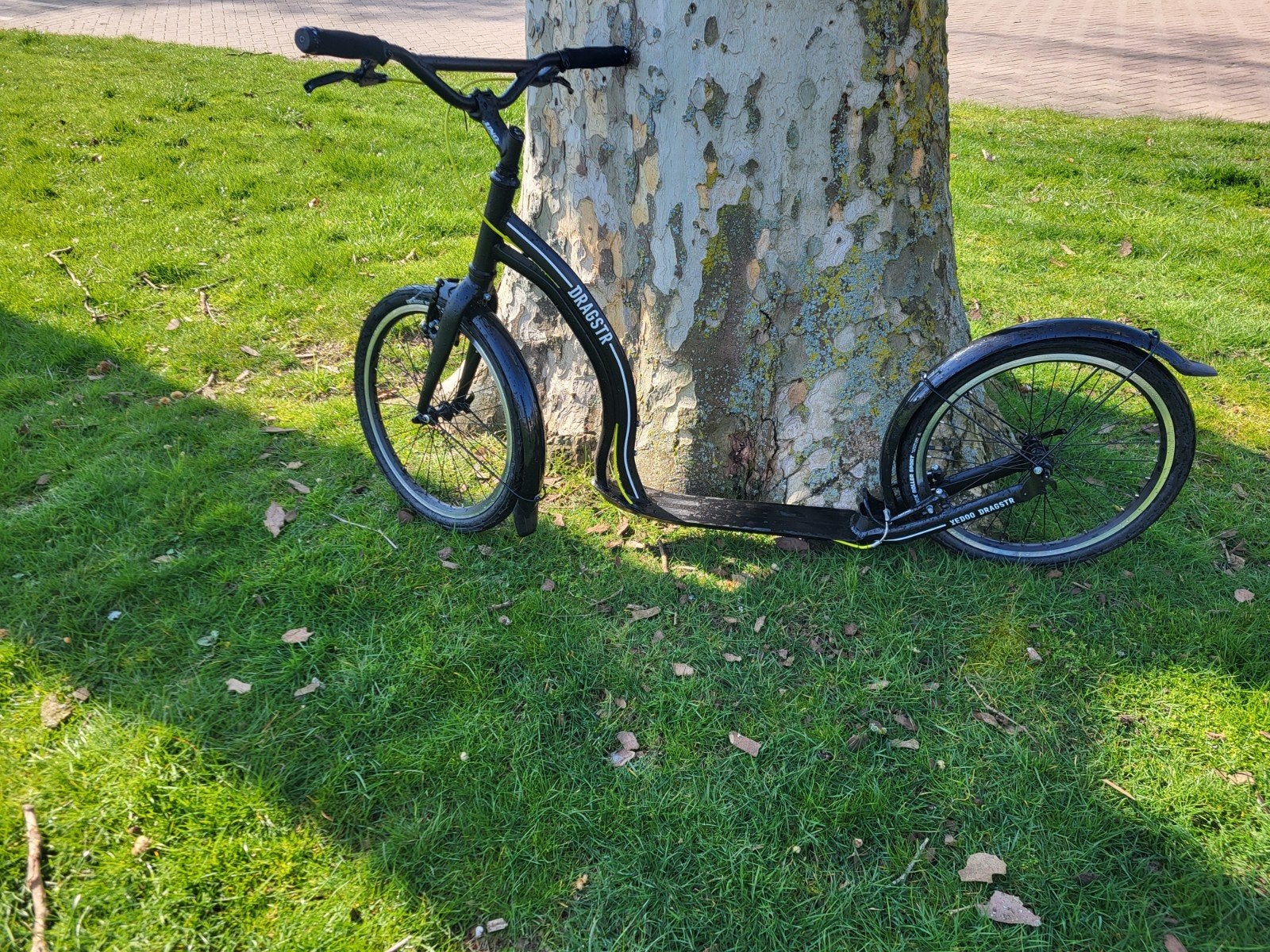 Yedoo Dragstr Kickbike - Zo goed als nieuw, Ophalen, Zo goed als nieuw, Kickbike, Yedoo