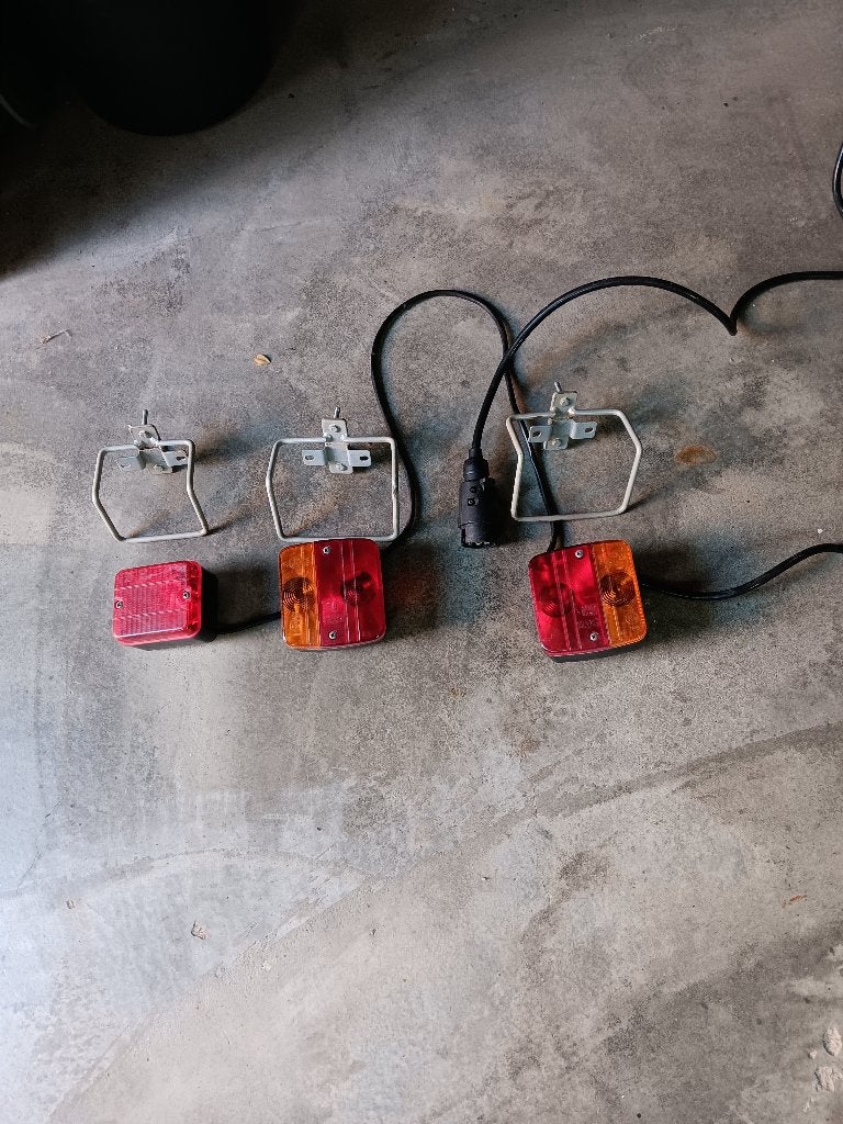 Verlichting fietsendrager, Auto diversen, Fietsendragers, Ophalen, Gebruikt, Trekhaakdrager
