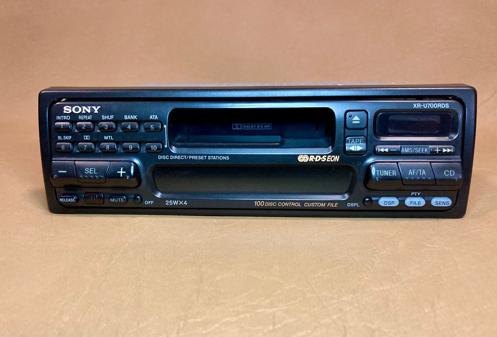 Sony XR-U700RDS Radio Cassette speler, Ophalen of Verzenden, Zo goed als nieuw