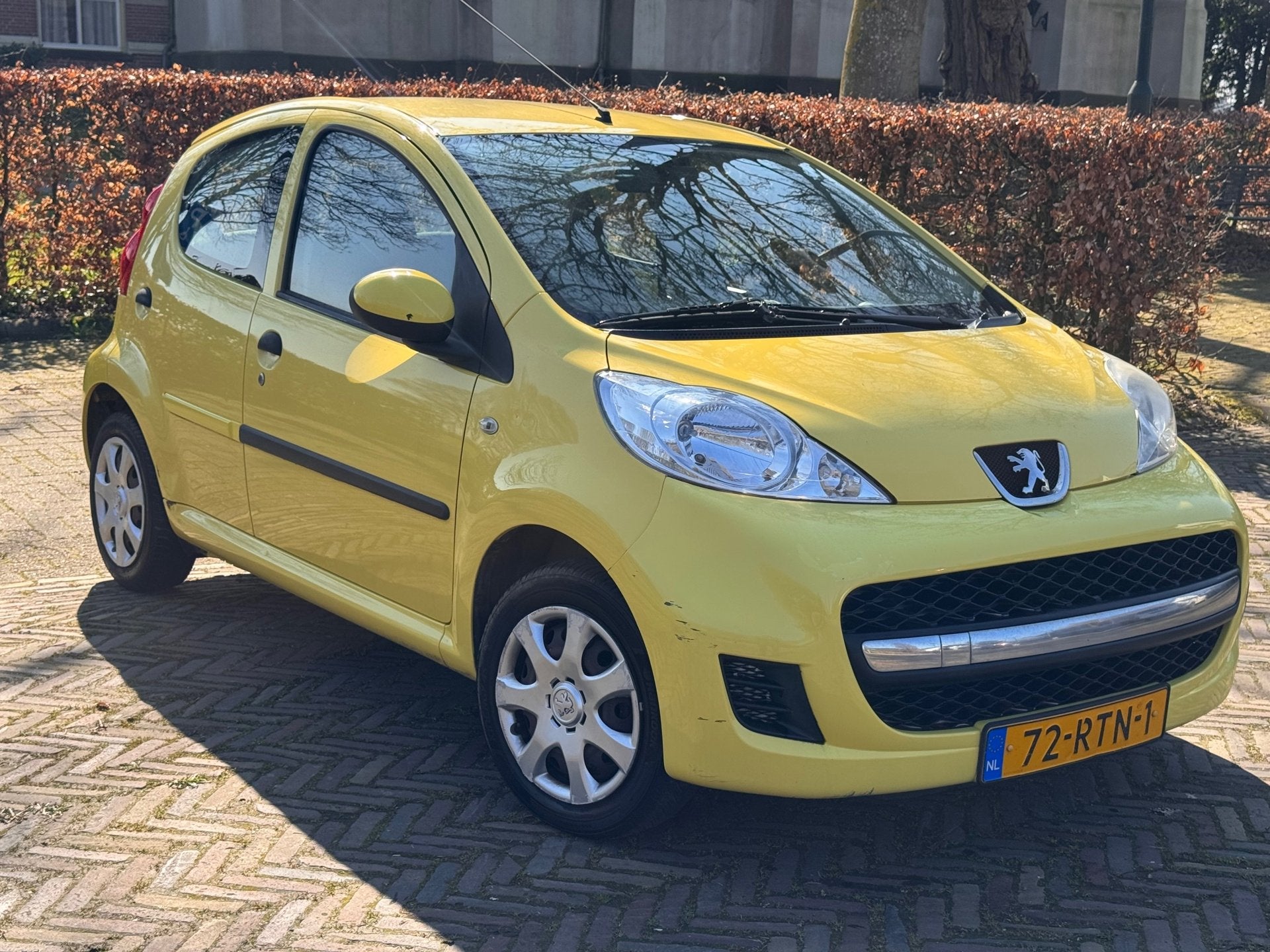 Peugeot 107 1.0-12V XR 5dr/airco/android uit 2011, Auto's, Peugeot, Voorwielaandrijving, Euro 5, Stof, Gebruikt