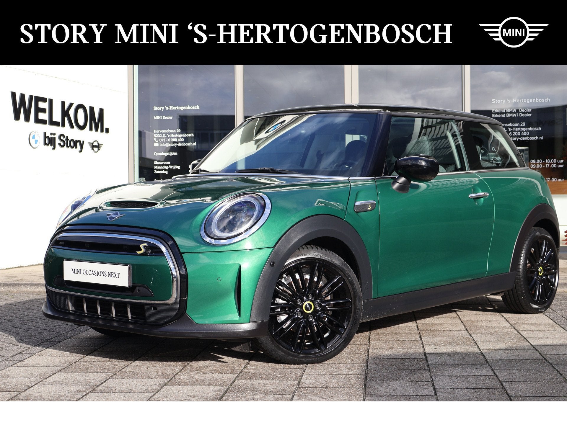 MINI Electric Classic / Sportstoelen / Achteruitrijcamera /, Auto's, Dealer onderhouden, Met garantie (alle), 4 stoelen, Mini Electric