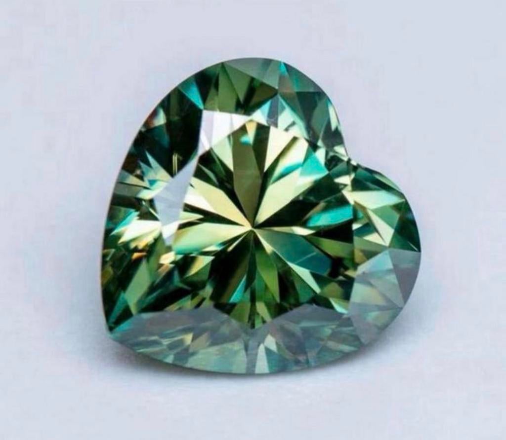 Prachtige kleurrijke Moissanite, Ophalen of Verzenden, Nieuw