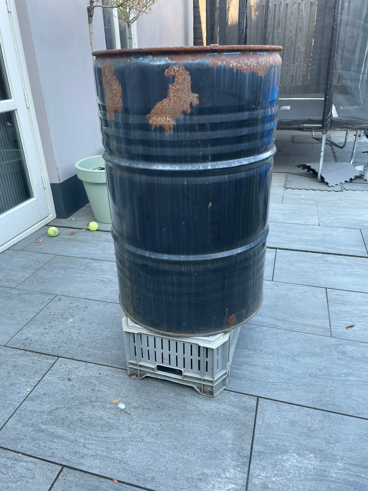 BarrelQ barbecue / vuurton, Ophalen, Gebruikt, Vuurton