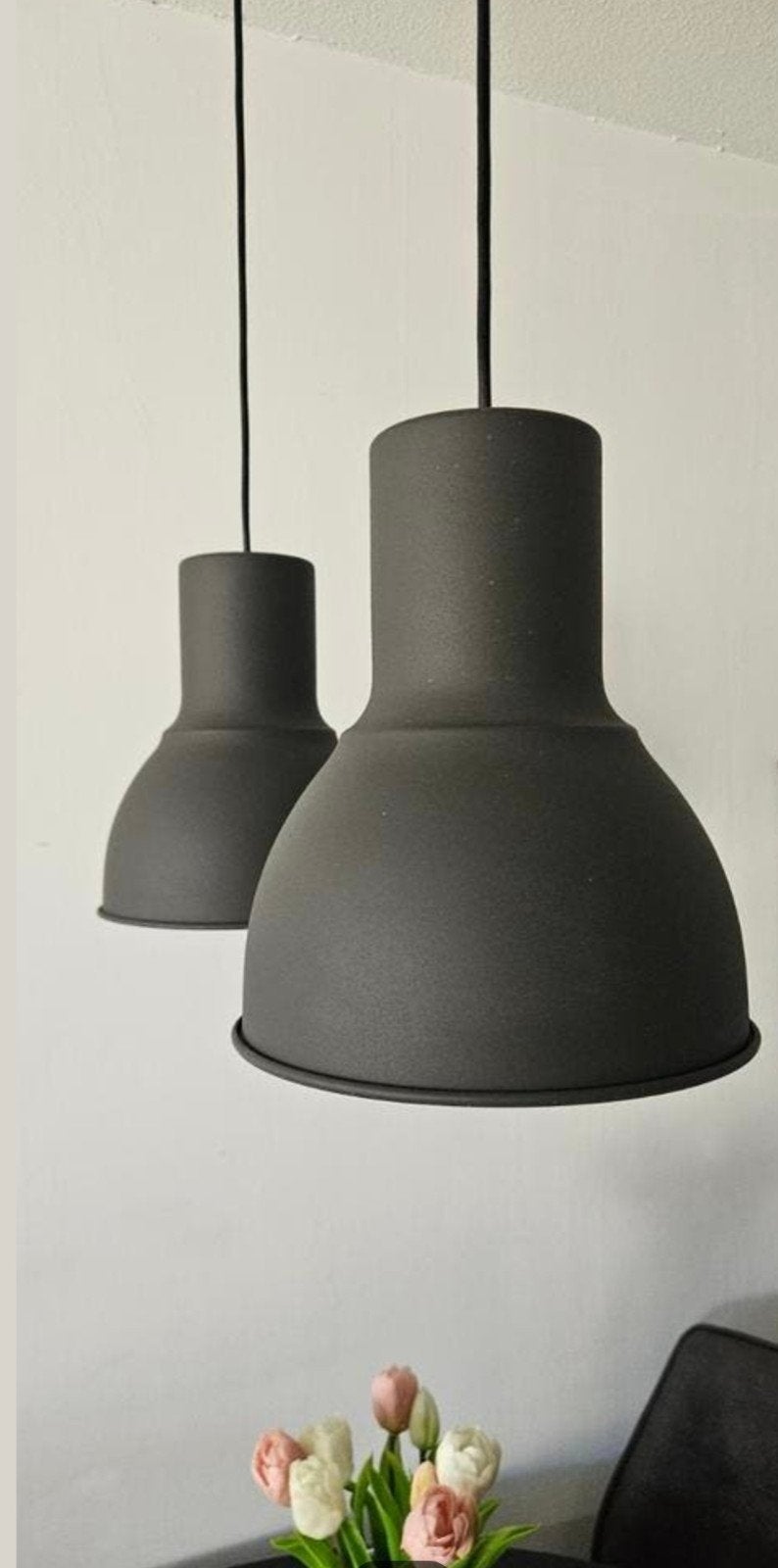 Ikea hanglampen, Ophalen, Zo goed als nieuw, Metaal