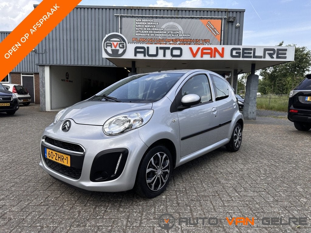 Citroën C1 1.0 Facelift LED Airco 5 Deurs Trekhaak Uniek!, Voorwielaandrijving, Euro 5, Gebruikt, 4 stoelen