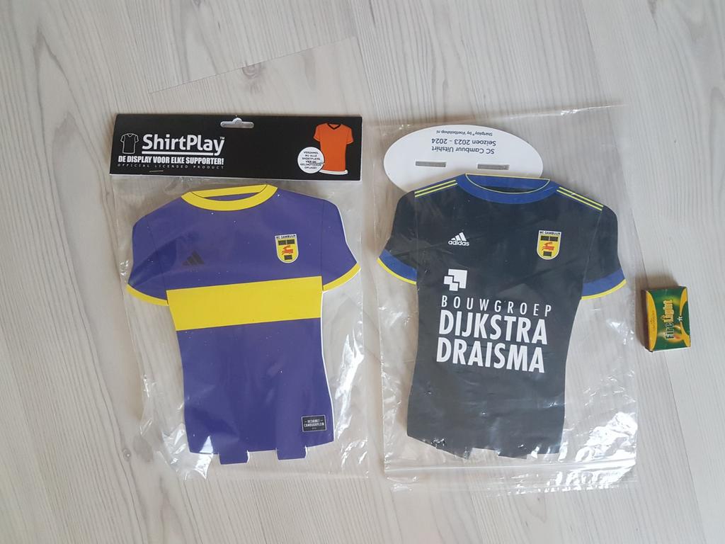 Cambuur Leeuwarden Frame Shirt Display, Maat XL, Ophalen of Verzenden, Nieuw, Shirt