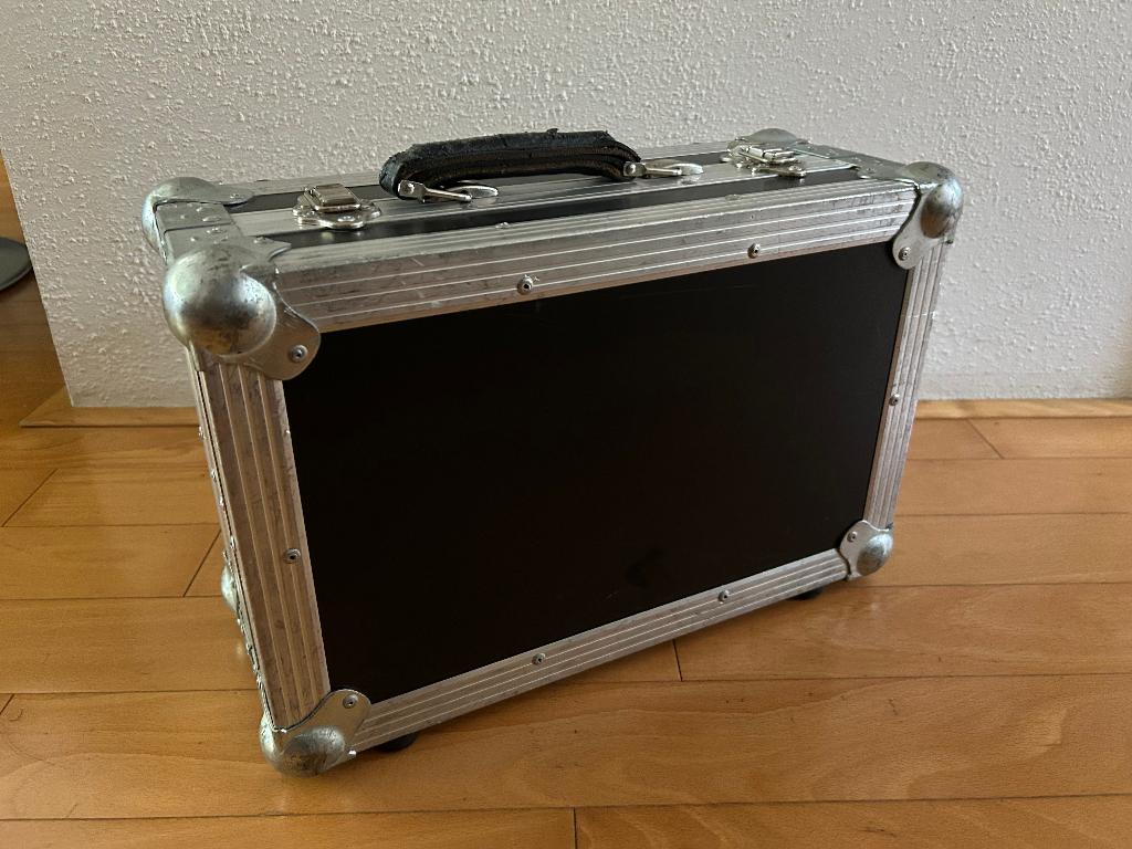 Flightcase koffer met afneembare deksel, Muziek en Instrumenten, Ophalen of Verzenden, Gebruikt, Overige instrumenten, Flightcase
