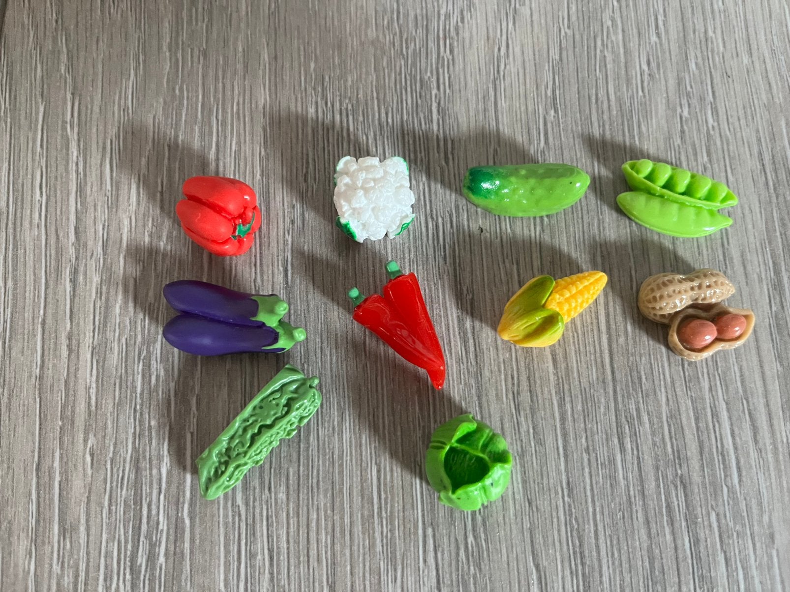 10 groenten poppenhuis incl verzenden, Ophalen, Nieuw, Poppenhuis