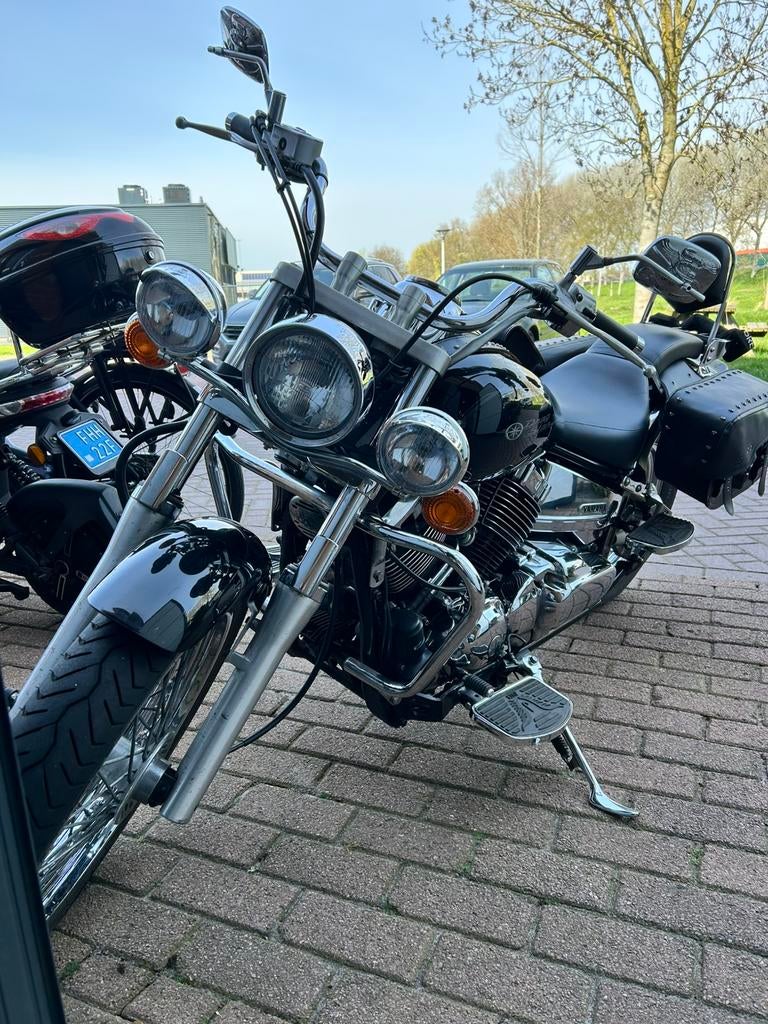 Yamaha Dragstar 650, Cardan-aandrijving, 2 cilinders, Chopper, Gebruikt