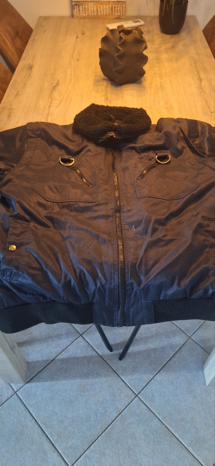 Störvik winterjas 4XL met teddy voering, Ophalen, Blauw, Storvik, Overige maten