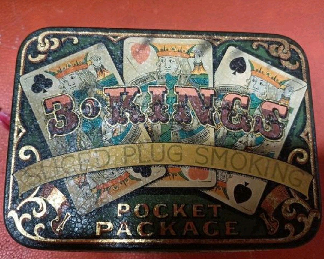 Vintage 3 Kings Plain Tree Tobacco Company blik, Verzamelen, Ophalen of Verzenden, Gebruikt, Overige, Overige merken