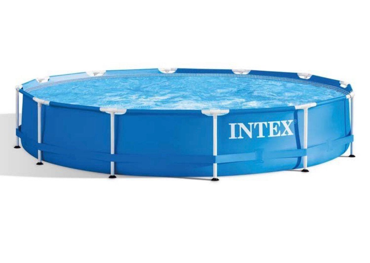 Intex zwembad 360 x 76 cm, Ophalen, Minder dan 80 cm, Rond, 300 cm of meer