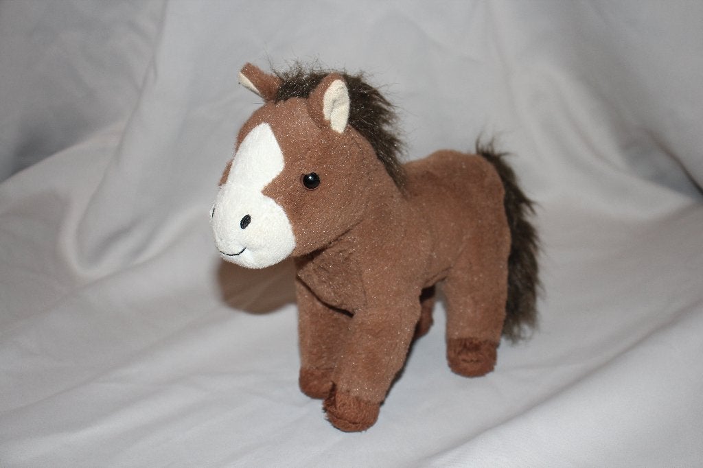 Lief bruine paard - zapf creation baby born - 23cm knuffel, Paard, Gebruikt, Overige karakters, Ophalen of Verzenden