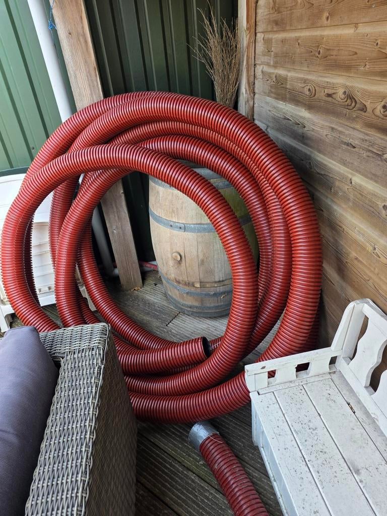 Mantelbuis Rond 110 mm, 18 meter  nieuw, Ophalen, Overige materialen, 6 meter of meer, Overige typen