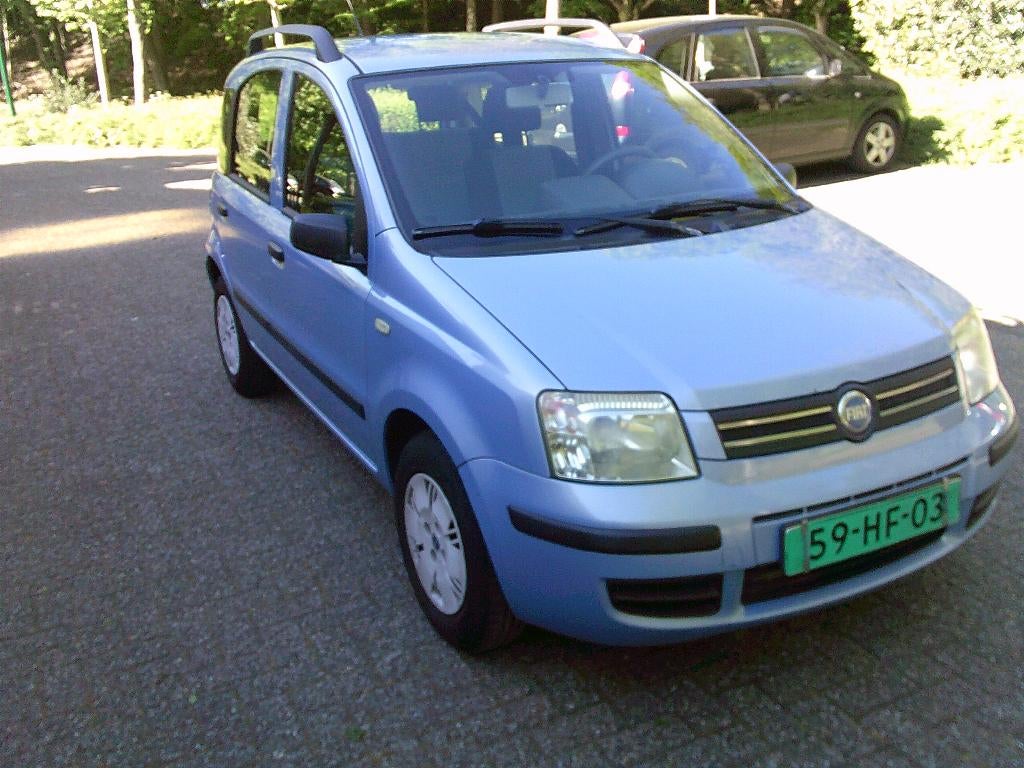 Fiat Panda 1.2 44KW 60PK 2007 Blauw APK 29-4-2027  !!!!!, Voorwielaandrijving, Origineel Nederlands, Bedrijf, Handgeschakeld