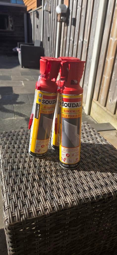 Stapelblok lijm 3 stuks!, Ophalen, Wit
