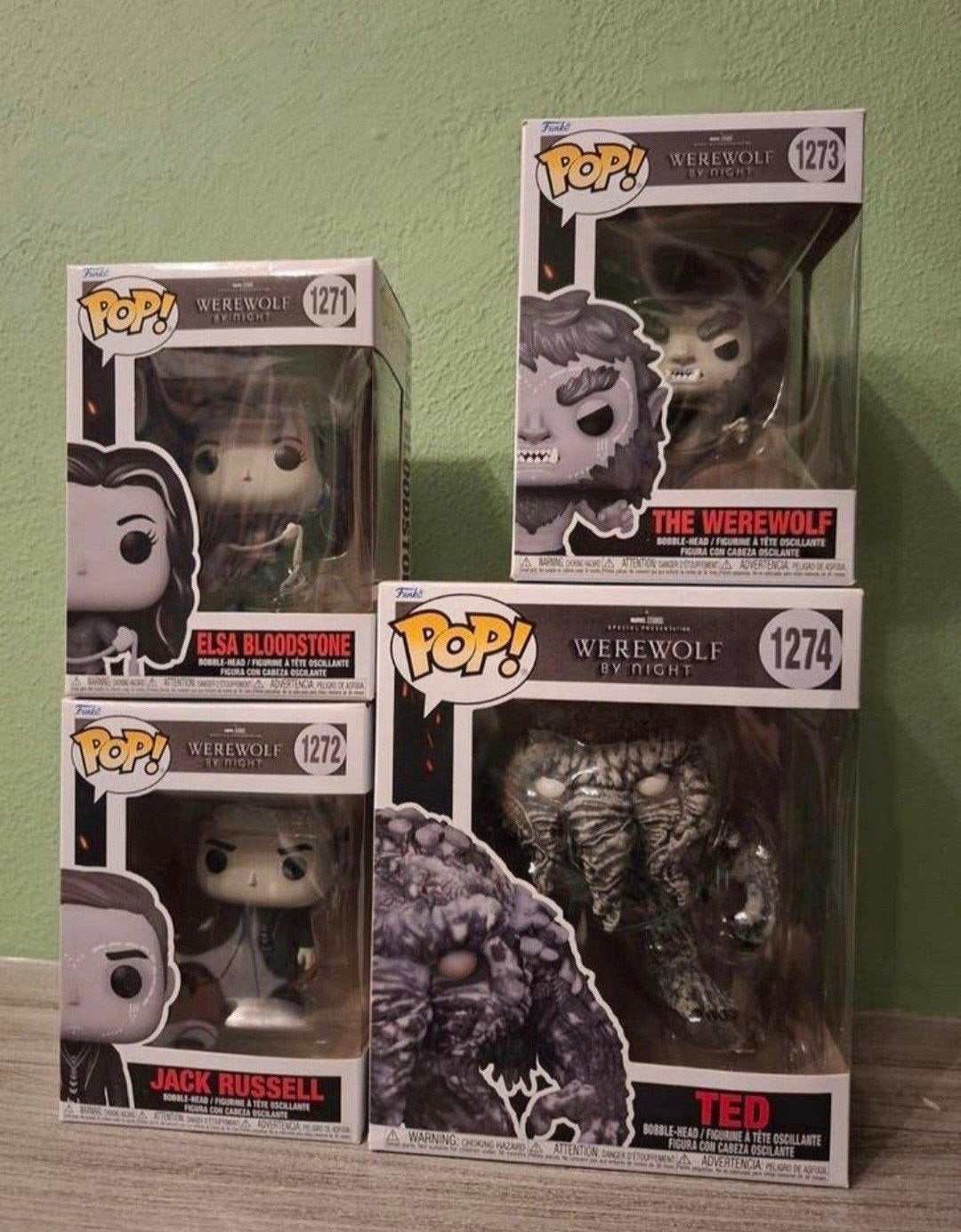 Funko Pop! Werewolf by Night Set (4 stuks), Ophalen of Verzenden, Zo goed als nieuw