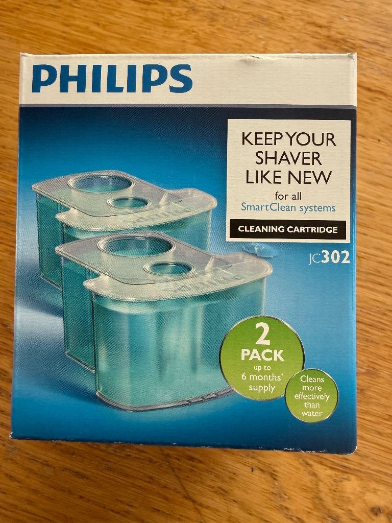 philips cleaning cartridges jc302, Ophalen of Verzenden, Nieuw, Scheren en Epileren