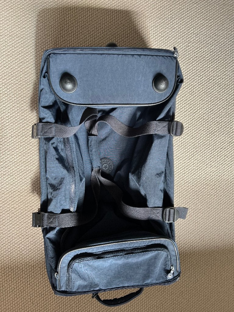Reistassen Kipling, Blauw, Ophalen of Verzenden, Zo goed als nieuw, 60 tot 80 cm