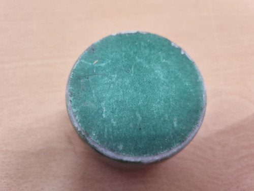 Waxcinehouder van marmer groen, Ophalen of Verzenden, 'T Olde Gre-j, Info@toldegrej.nl, Endepoelstraat 20f Didam