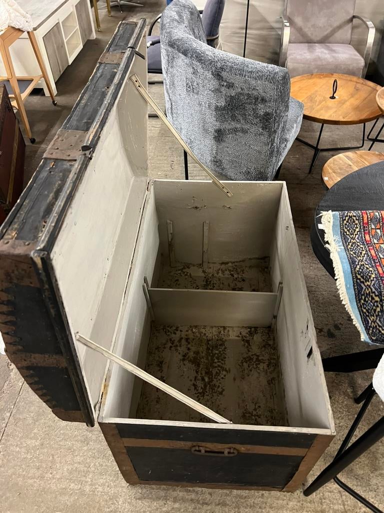 Vintage dekenkist, Huis en Inrichting, Woonaccessoires | Kisten, Ophalen, Minder dan 50 cm, ., Zo goed als nieuw