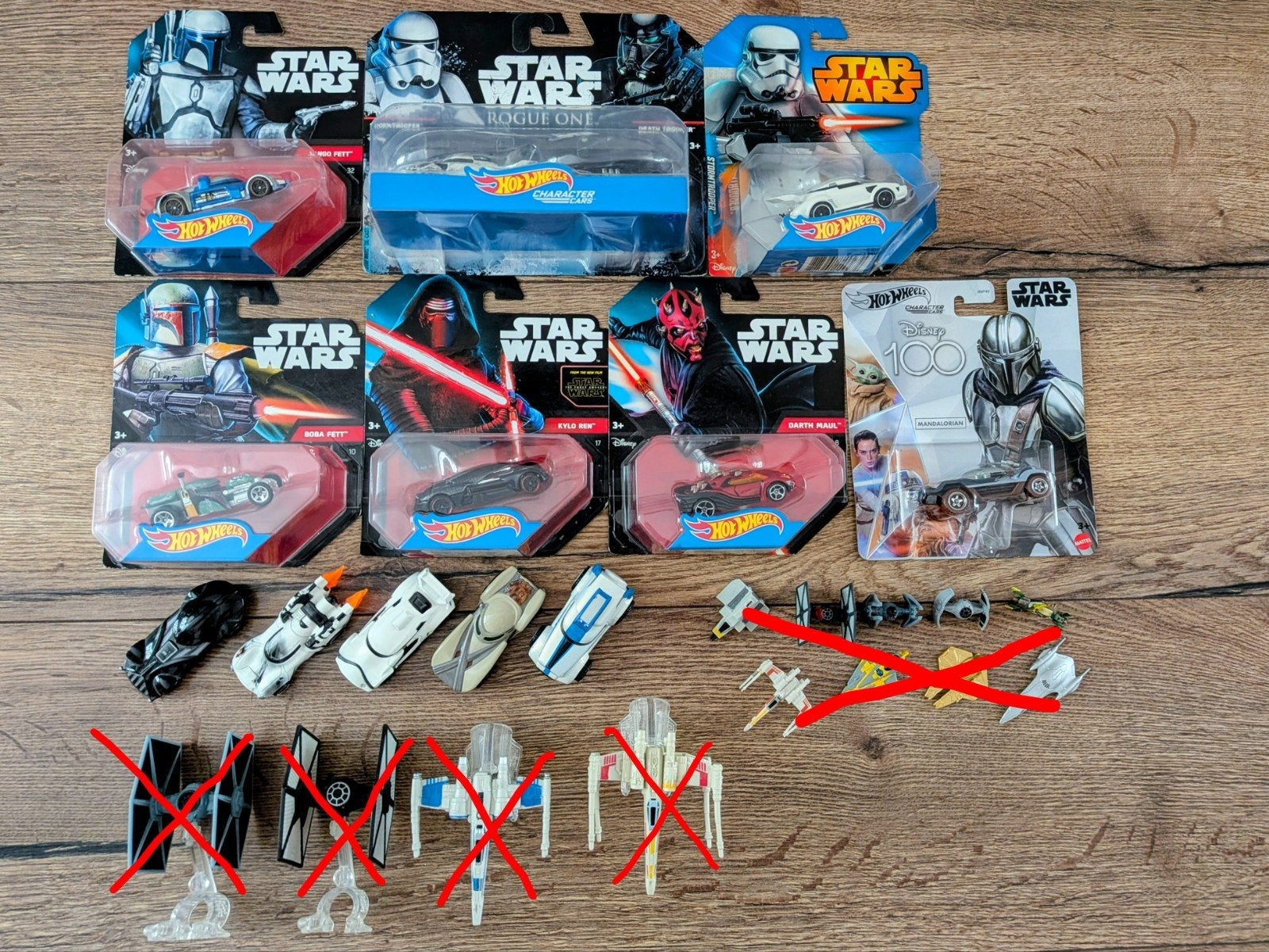 Hot Wheels Star Wars Collectie, Ophalen of Verzenden, Zo goed als nieuw