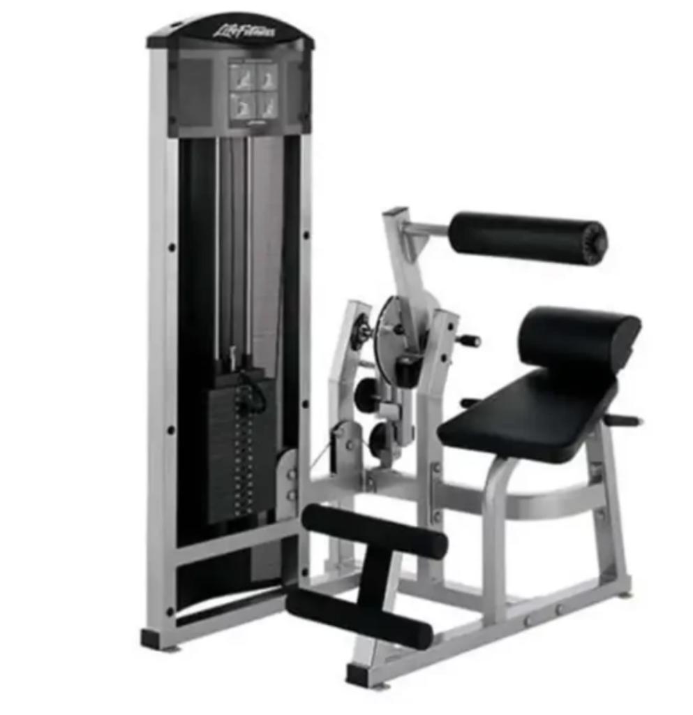 Life Fitness - Abdominal/Back Extension, Ophalen, Krachtstation, Info@fitnessapparatuur.nl, Ambachtsweg 20A, 1271 AM, Huizen