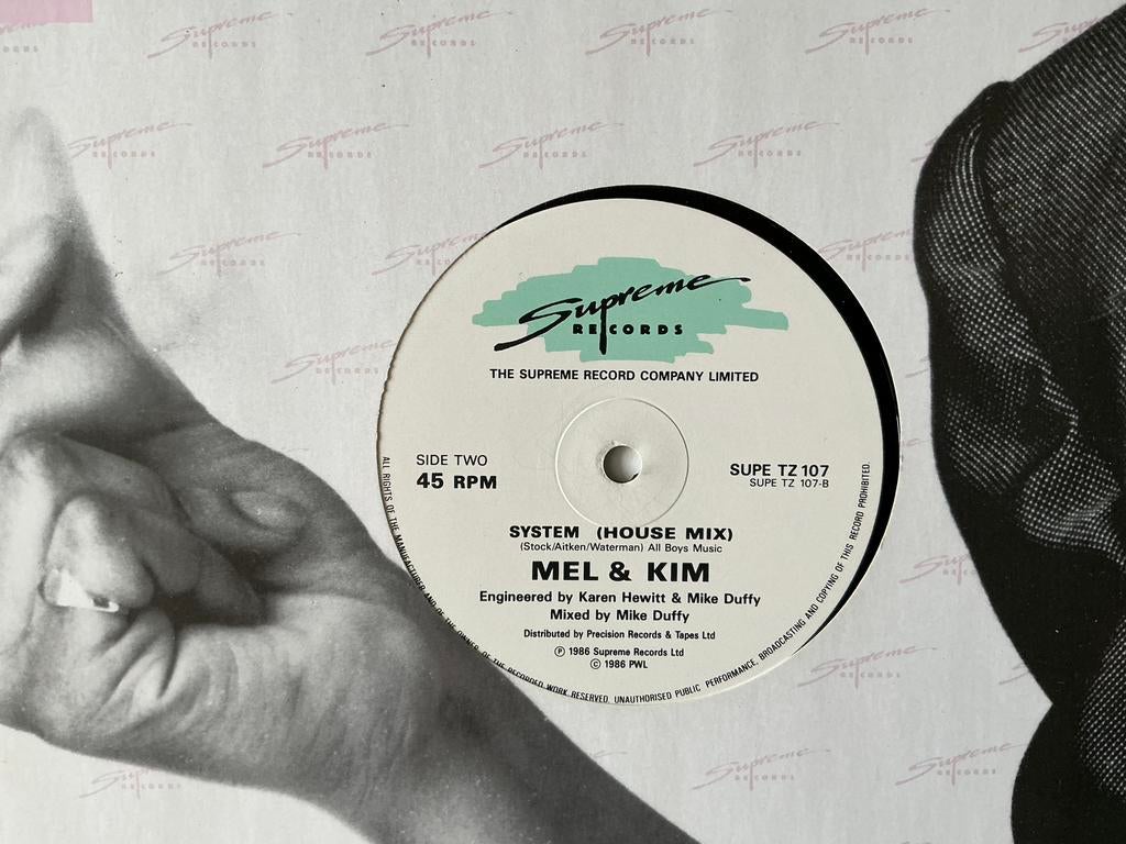 Mel & Kim – Showing Out (Get Fresh At The Weekend) 12”, Cd's en Dvd's, Vinyl | Pop, Ophalen of Verzenden, Zo goed als nieuw, 12 inch