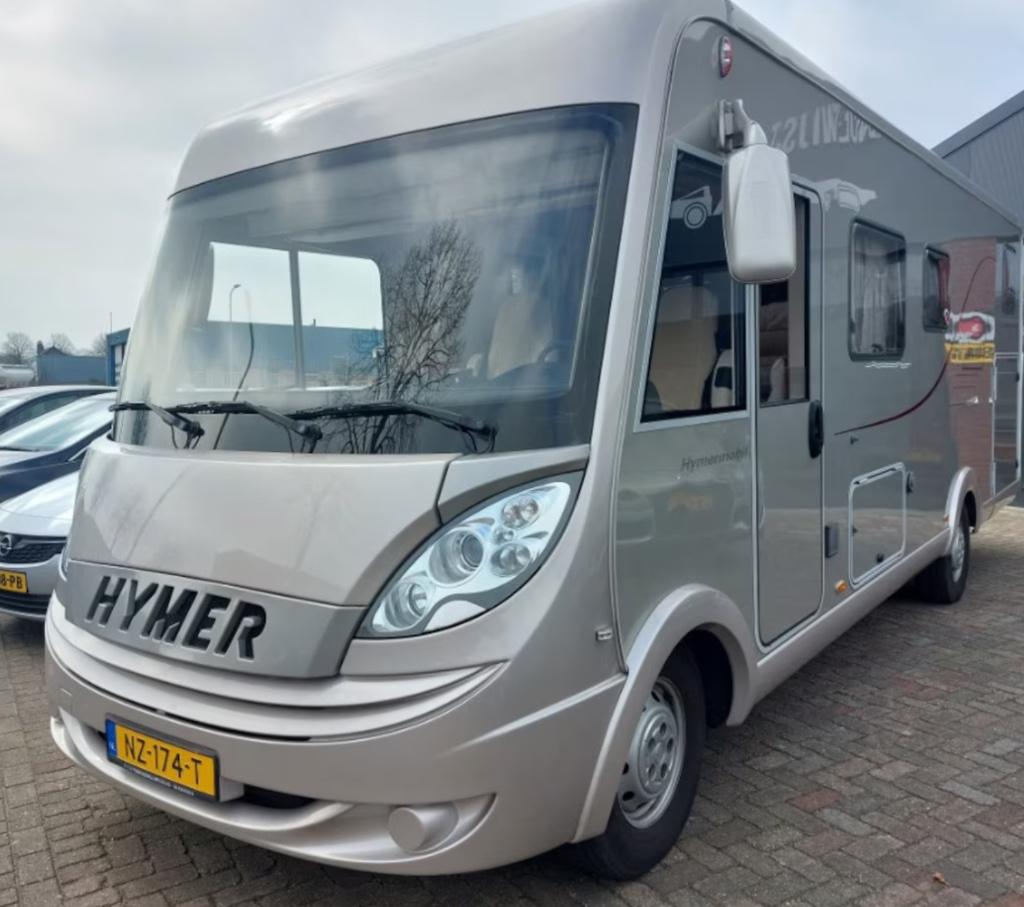 Complete en prachtige Camper Hymer B678, Caravans en Kamperen, Integraal, 7 tot 8 meter, Diesel, Particulier