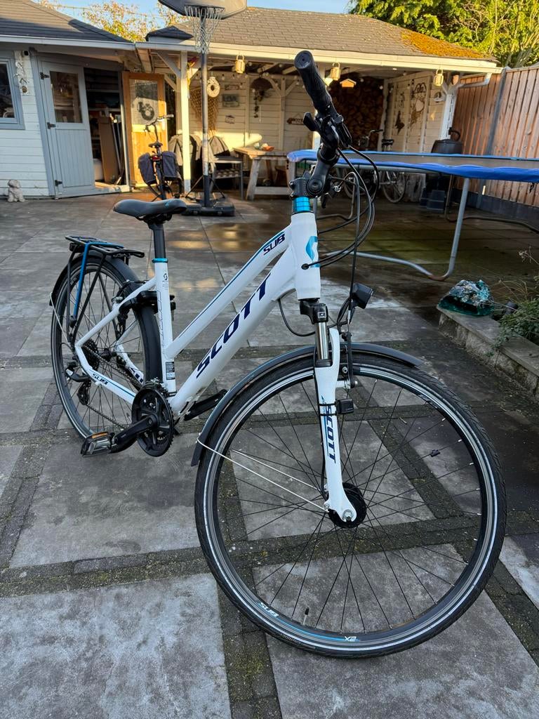 Scott Sub Sport 30 - Damesfiets, Ophalen, Vering, 49 tot 53 cm, Zo goed als nieuw