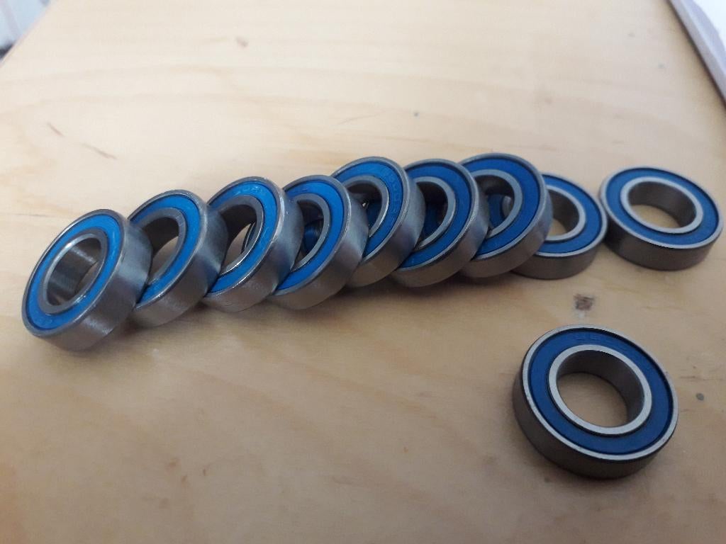 10 STUKS RUBBER GESEALDE KOGELLAGERS TRAXXAS TAMIYA 5X11X4, Ophalen of Verzenden, Nieuw, Onderdeel
