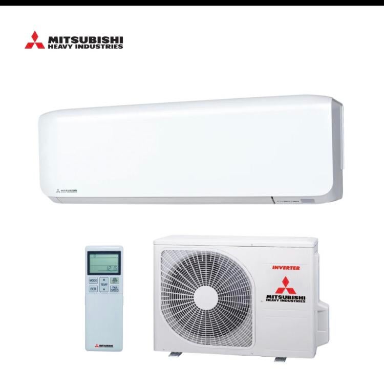 Mitsubishi Heavy Industries Premium, SRK50ZS-WF+SRC50ZS-W, Koelen en Ontvochtigen, Timer, Nieuw, 3 snelheden of meer
