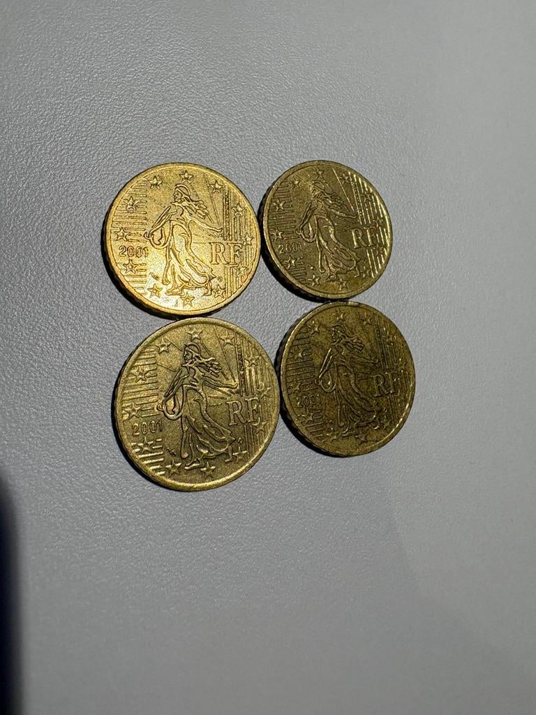 2001 RF 50 cent muntje, Postzegels en Munten, Munten | Europa | Euromunten, Ophalen of Verzenden, 50 cent