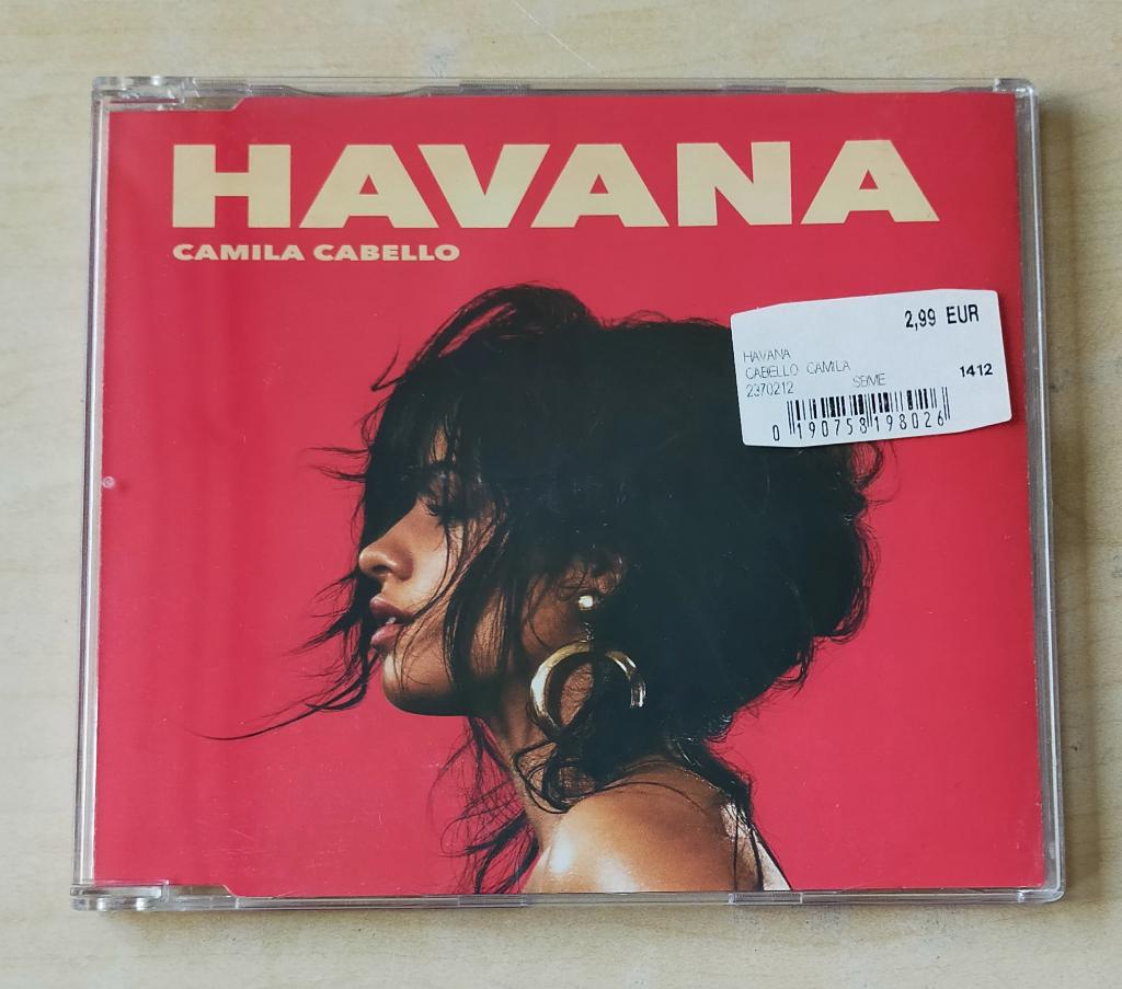 Camila Cabello - Havana CD Single 2017 2trk, Ophalen of Verzenden, Zo goed als nieuw, Pop
