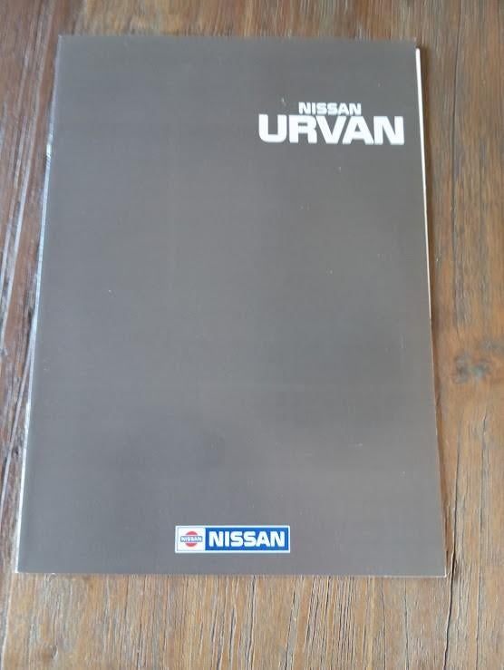 Nissan Urvan 1998 16 pag., Verzenden, Zo goed als nieuw, Nissan