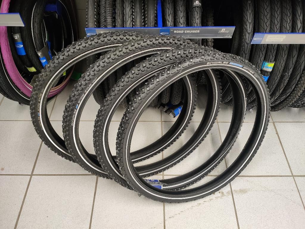 4 Schwalbe winterbanden 30,- per stuk, Ophalen of Verzenden, Nieuw, Band, Schwalbe