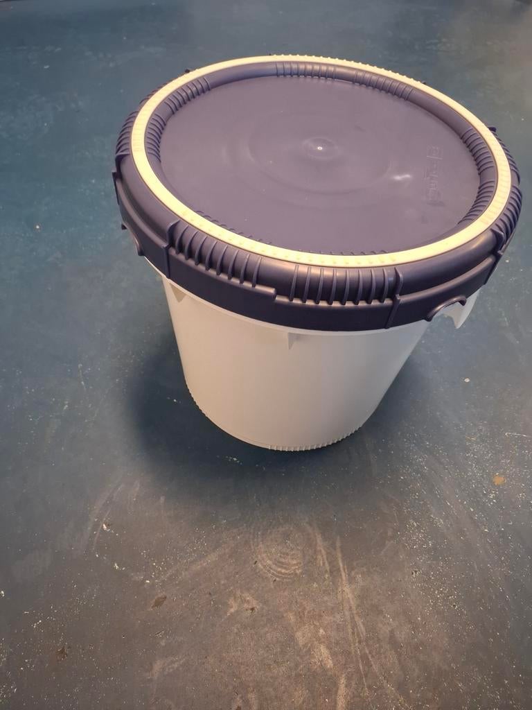 Afsluitbare emmer 15 liter - Nieuw, Huis en Inrichting, Emmers, Ophalen of Verzenden, Nieuw, Kunststof, Met deksel