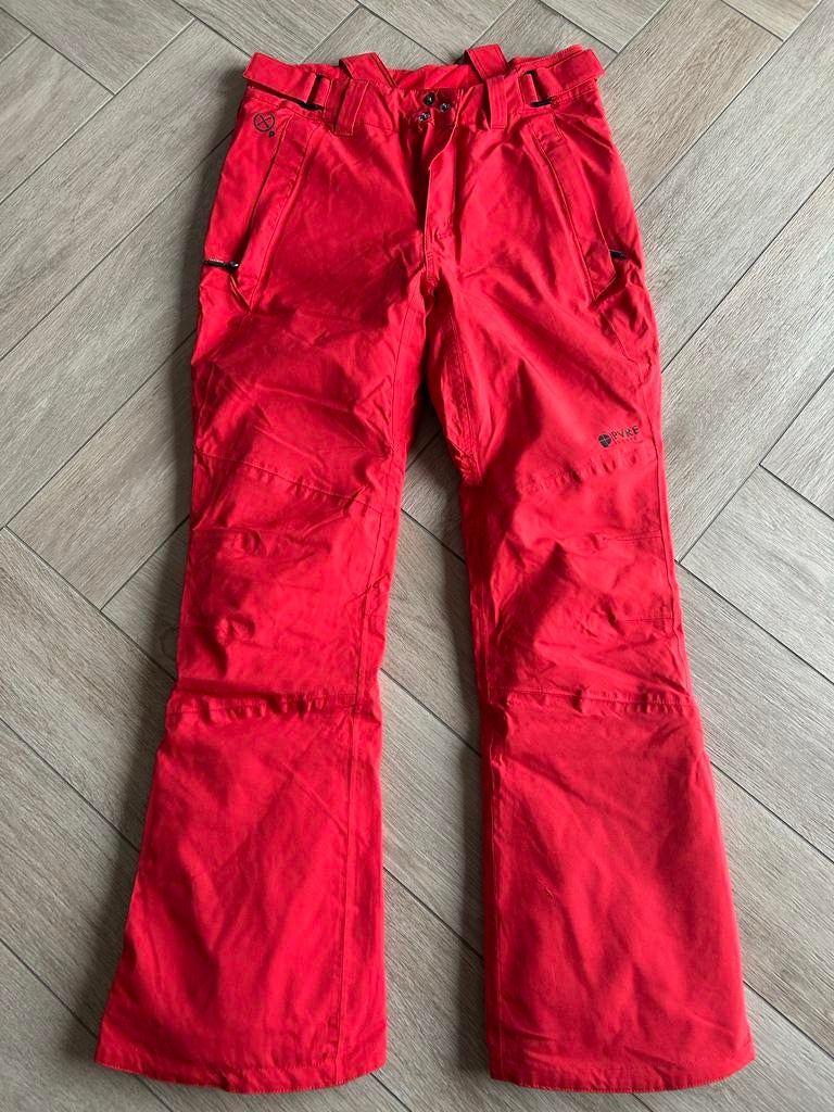 Protest PVRE 20K Skibroek XS / 164 Rood Unisex, Kleding | Heren, Wintersportkleding, Ophalen of Verzenden, Zo goed als nieuw, Maat 46 (S) of kleiner