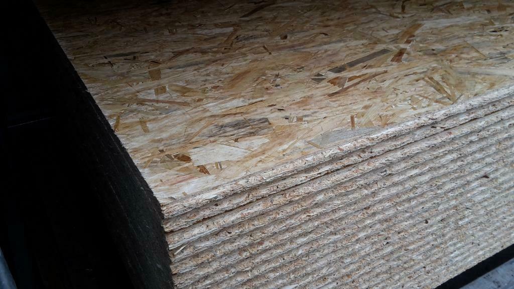 OSB platen 18mm 244x122cm TG2, Doe-het-zelf en Verbouw, Platen en Panelen, Ophalen, Nieuw, Hout, Minder dan 20 mm