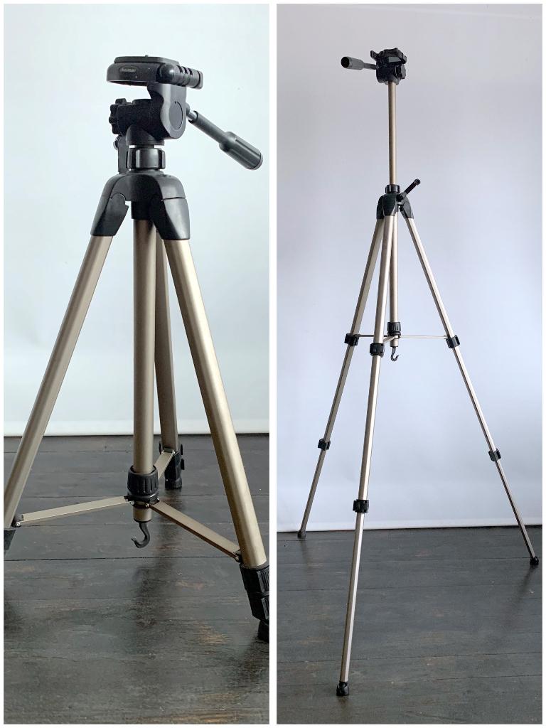 foto statief, Ophalen of Verzenden, Zo goed als nieuw, 150 tot 175 cm, Driepoot