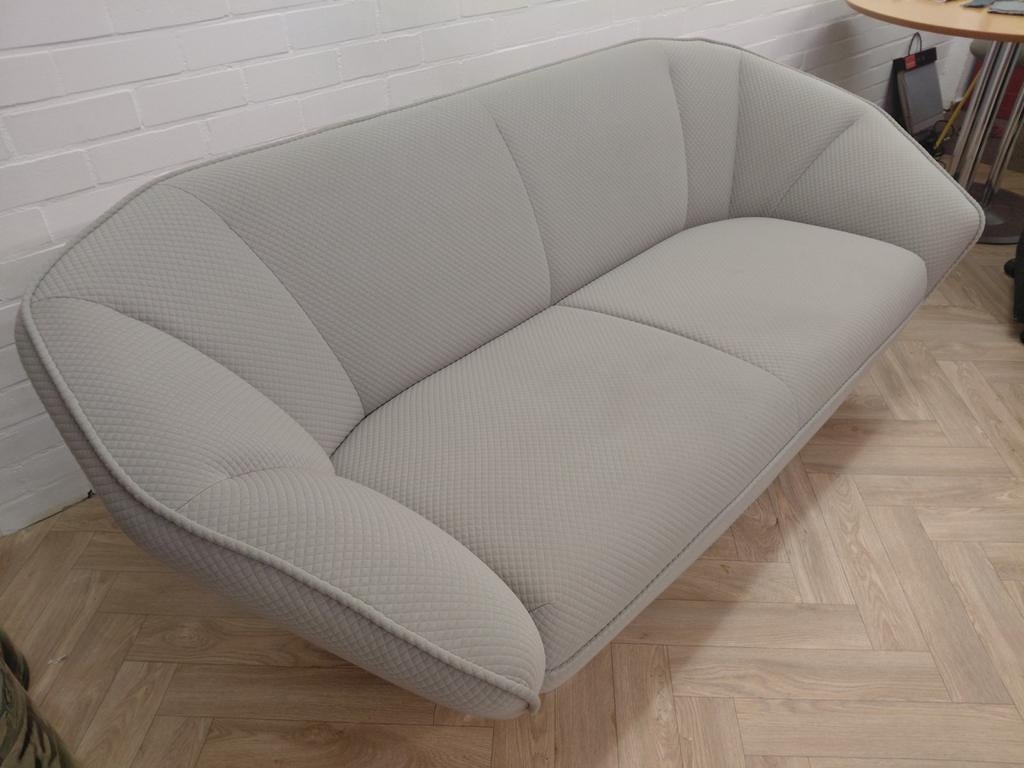 Pode Colla 2,5 zits | Groen grijs | Kvadrat mosaic stof, Modern design, Info@andriesign.nl, Tweepersoons, 75 tot 100 cm