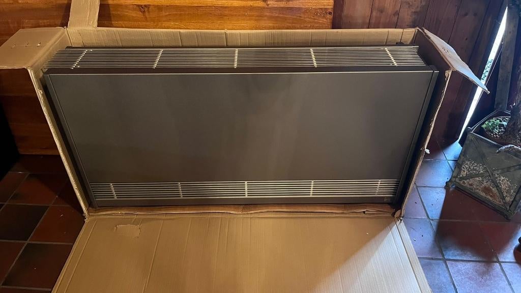 Gasradiator, Well Straler, op propaan, gesloten verbranding, Huis en Inrichting, Kachels, Ophalen, Gebruikt, Gas, Vrijstaand