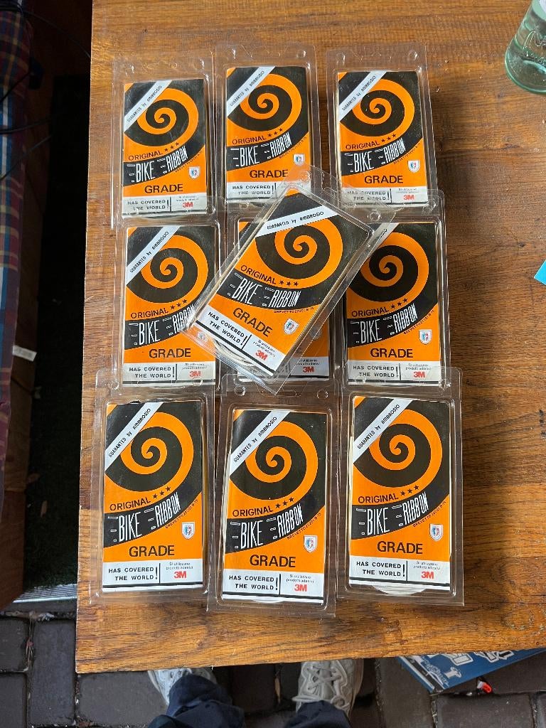 Partij retro stuurlint Bike Ribbor voor race fiets 10 stuks, Fietsen en Brommers, Ophalen of Verzenden, Nieuw, Stuur