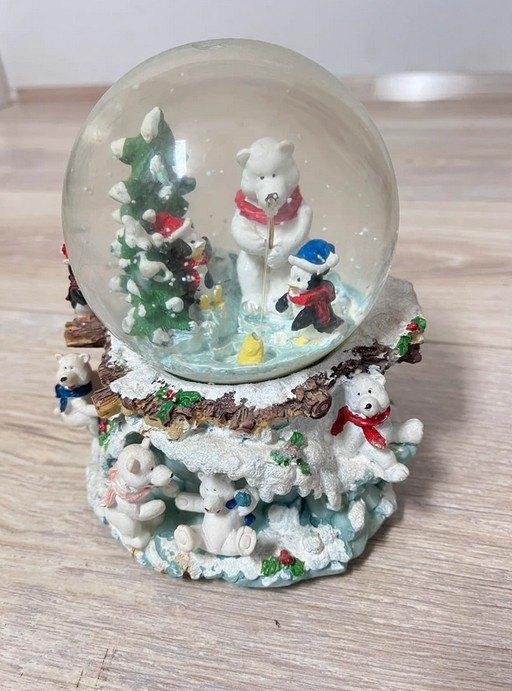 Sneeuwbol muziekdoos kerst, Ophalen of Verzenden, Nvt, Nvt, Nvt
