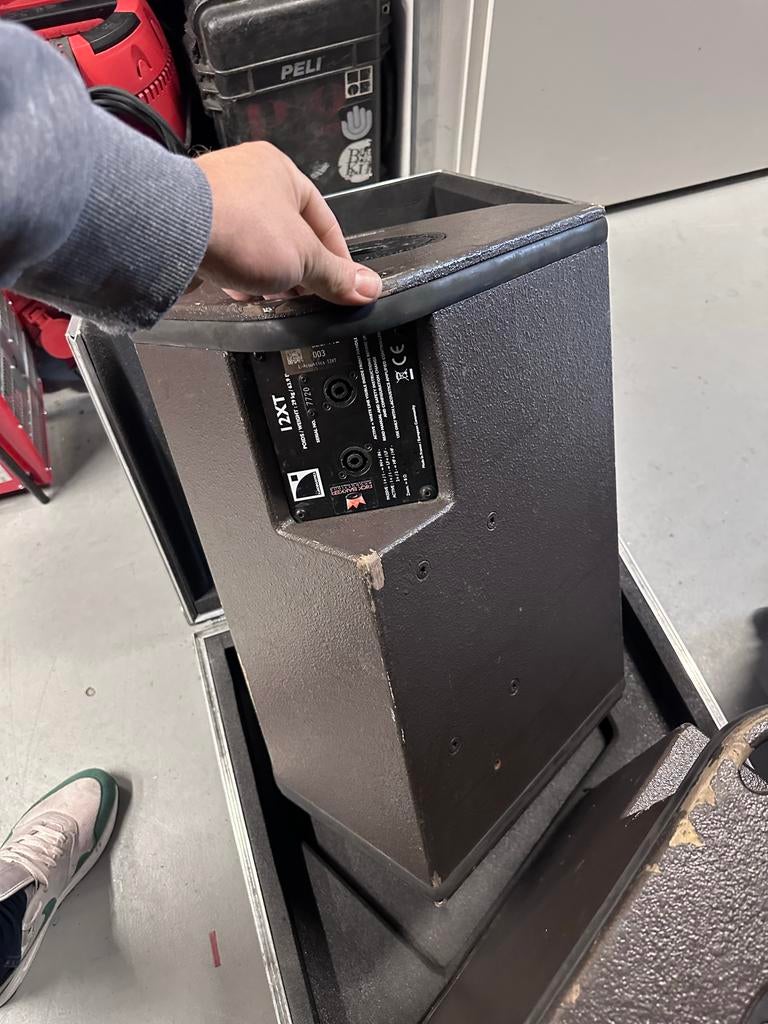 4x L-Acoustics 12XT met vliegbeugels, Ophalen of Verzenden, Gebruikt